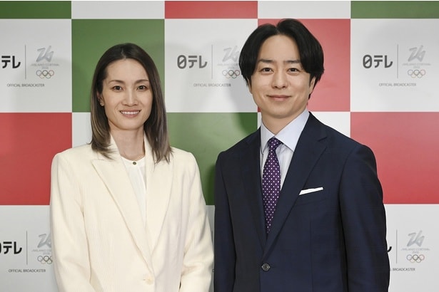 櫻井翔がミラノ五輪SPキャスターに就任「綺麗な瞬間、美しい瞬間をお伝えできたら」　荒川静香と5大会連続タッグ
