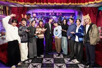 timeleszと三浦翔平、おばたのお兄さんがXmas会開催　“ロマンティックなせりふを言う”罰ゲームに赤面＜timeleszファミリア＞