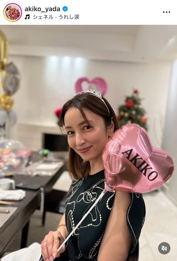 【写真】矢田亜希子、「27歳の間違いでは？」…47歳の誕生日報告