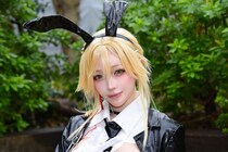 グラドル×レイヤー・千咲てら、バニー衣装の「NIKKE」コスプレ「艶と迫力のある太ももにこだわり」＜池ハロ2025＞