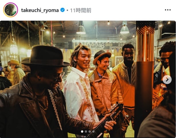 【写真】竹内涼真、オフショットに国内外から大反響