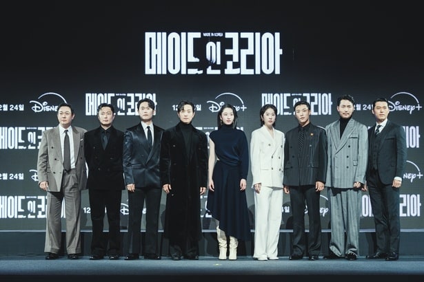 “韓国二大スター”ヒョンビン＆チョン・ウソンら集結「年末を熱くする作品になること」を祈願＜メイド・イン・コリア＞