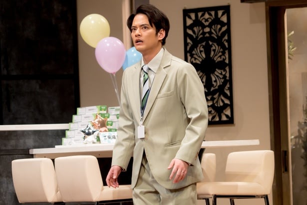 舞台「スイートホーム　ビターホーム」プレスコールの様子