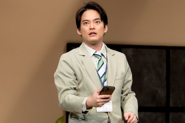 舞台「スイートホーム　ビターホーム」プレスコールの様子