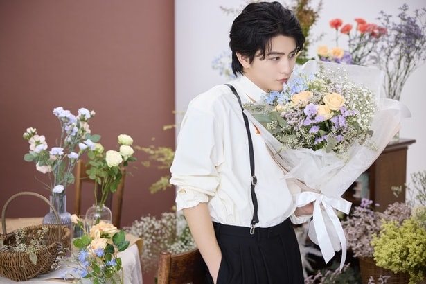 以前、ボトルフラワーを作ったときよりも悩みながら作っていました