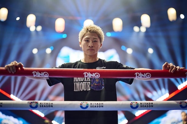 井上尚弥選手らが「THE RING V: NIGHT OF THE SAMURAI」の記者会見に出席