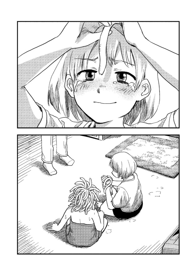 『月出づる街の人々／メドゥーサと蛇と透明人間少女』より