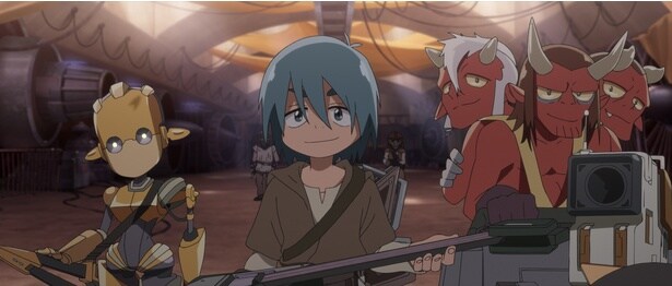 「タトゥイーン・ラプソディ」より。はぐれ者たちのロックバンド、スター・ウェイバー