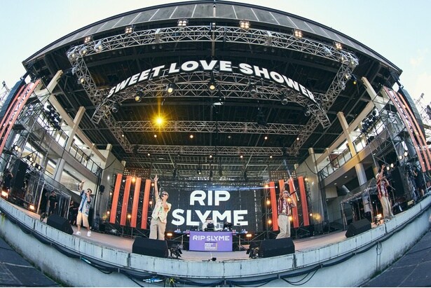 ラブシャ初出演となったRIP SLYME(photo by 中河原理英)