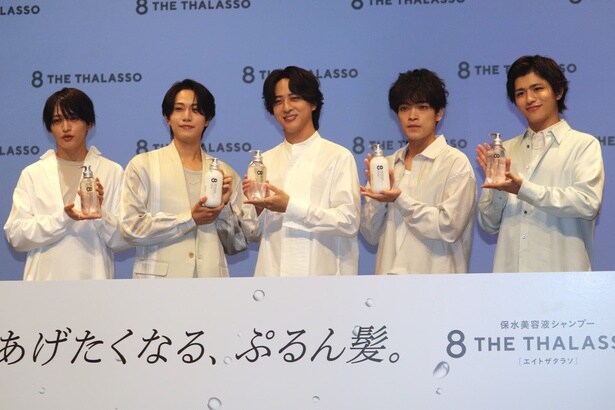 最年長・寺西拓人、ファンへの“潤いの一言”に赤面、最年少・篠塚大輝のセリフに会場が沸く「髪、乾かしてくれへん？」