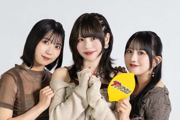 SKE48の中坂美祐、佐藤佳穂、相川暖花(写真左から)