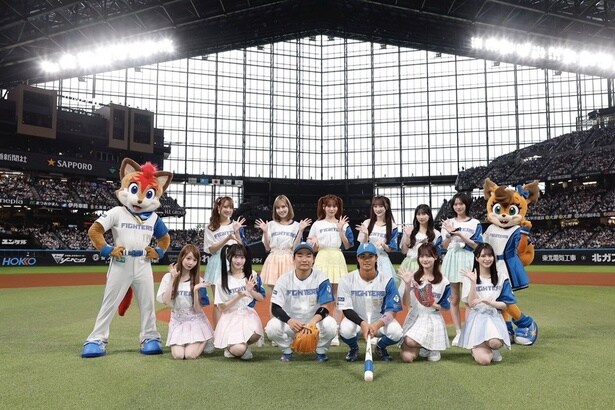 ＝LOVEが「北海道日本ハムファイターズ × 千葉ロッテマリーンズ戦」に登場