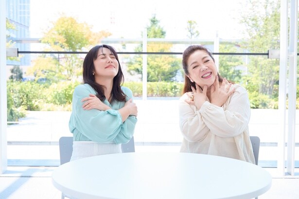 磯山さやか×野毛まゆりさんスペシャル対談のオフショット