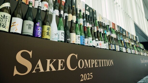 「SAKE COMPETITION 2025」に出品された日本酒たち