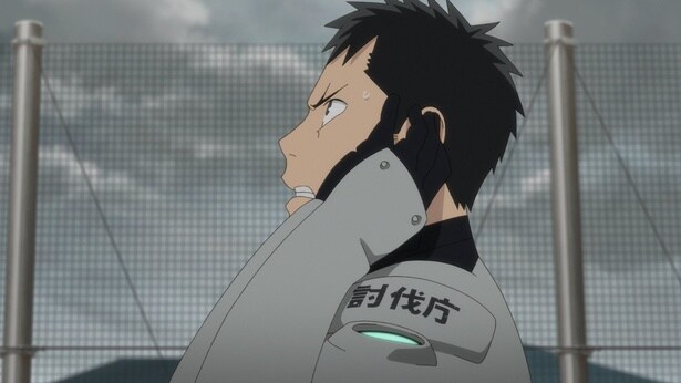 アニメ「怪獣8号」第22話より