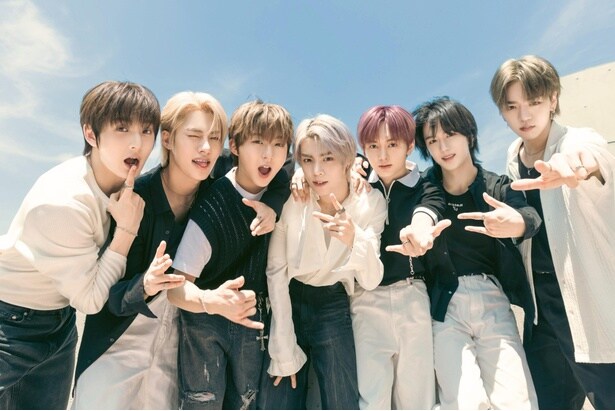 陽射しに負けないぐらい明るくて、取材中、元気いっぱいだったNouerAの7人