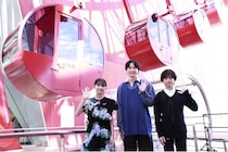 松村北斗、子役2人と観覧車に乗車しほのぼのトーク「めっちゃかわいい…！」＜秒速5センチメートル＞