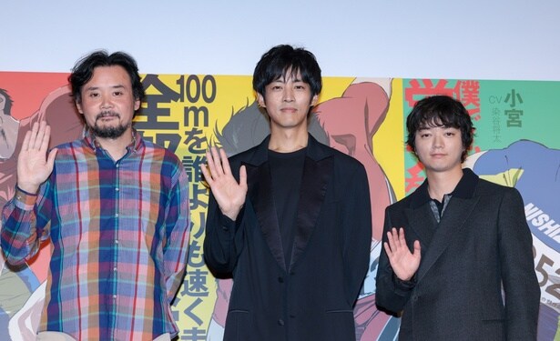 劇場アニメ「ひゃくえむ。」公開御礼舞台あいさつより