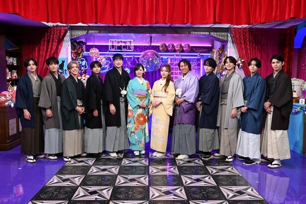 後藤真希、狩野英孝らが平成ソングの“ワンワードカラオケ”で元日から大興奮＜timeleszファミリアSP＞