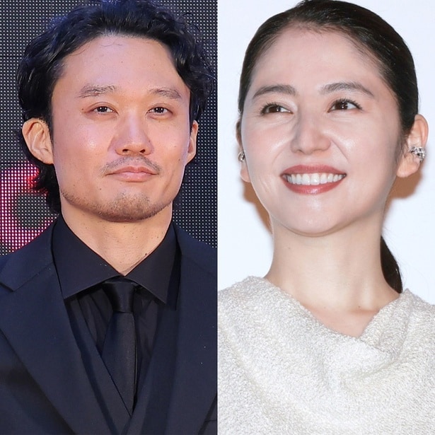 (写真左から)福永壮志監督、長澤まさみ