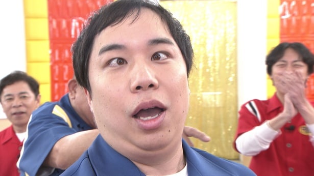 鶴瓶のパートナーとして参戦した霜降り明星・せいやもご褒美にタジタジ