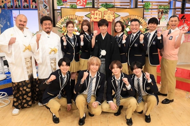 ＜スクール革命！お正月SP＞初の正月特番は書き初め対決やかくし芸大会など正月らしさ全開の85分