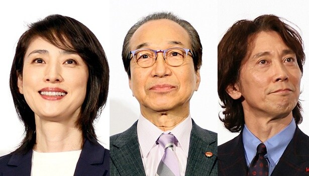 天海祐希&佐々木蔵之介&小日向文世、バッチリ笑顔の仲良しオフショット公開<緊急取調室>