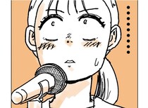 全校集会で連絡事項を伝える生徒会長、なぜか途中で固まってしまい…「登場人物みんなに萌える」【漫画】