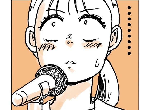 全校集会で連絡事項を伝える生徒会長、なぜか途中で固まってしまい…「登場人物みんなに萌える」【漫画】