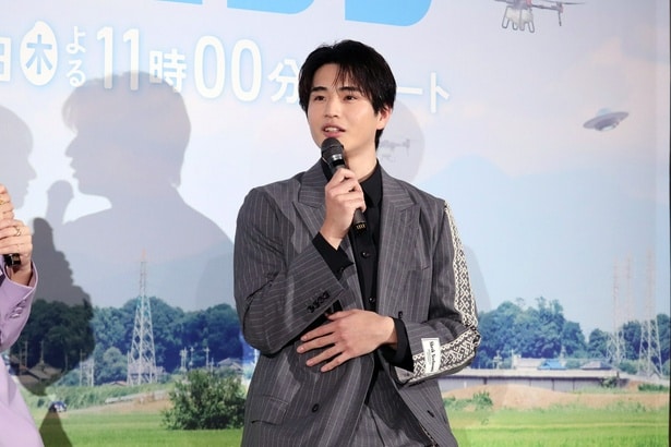 主人公・草道蒼太役を演じる中沢元紀