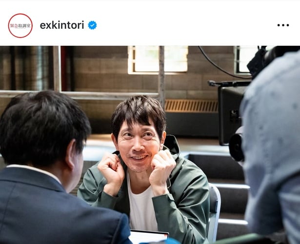 【写真】佐々木蔵之介がリハ中にカメラを見つめる姿が「かわいい」と反響