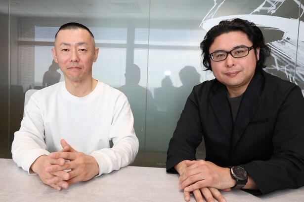 サンライズ美術塾の塾長・梅崎淳志氏、サンライズ作画塾の塾長・塚本樹佳氏(写真左より)