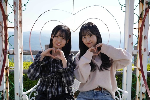 「乃木坂、逃避行。SEASON4」第1回に登場した一ノ瀬美空、瀬戸口心月(写真右から)