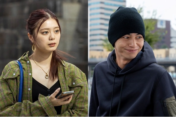 山県あずさ(紺野彩夏)と趙松雄(高橋侃)