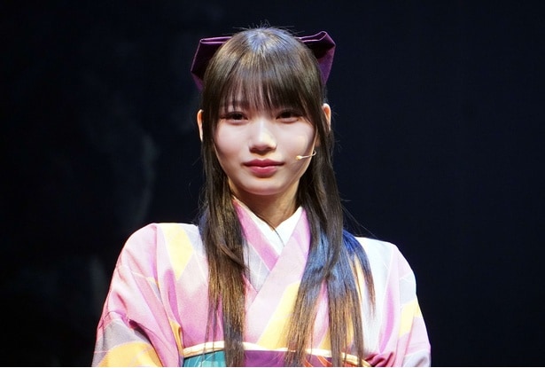 囲み取材に登場した岡本姫奈