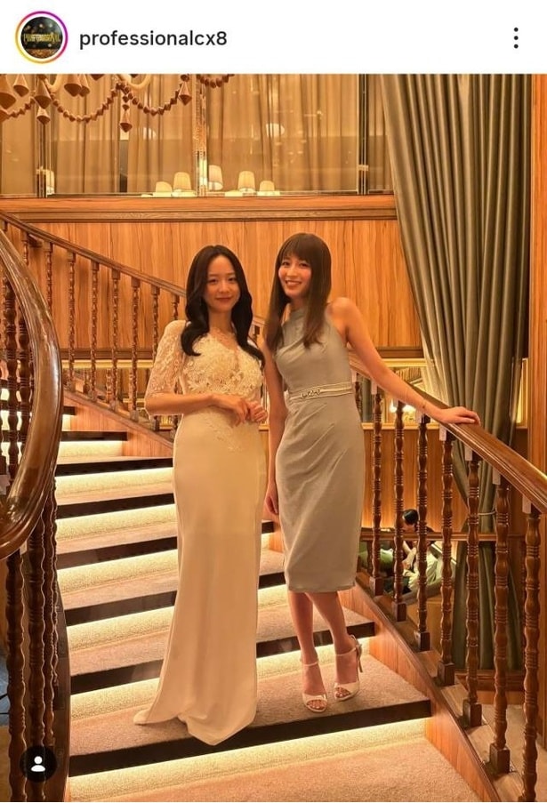 【写真】岡崎紗絵&森香澄、美しく可憐な“高級ホステス嬢”ショット