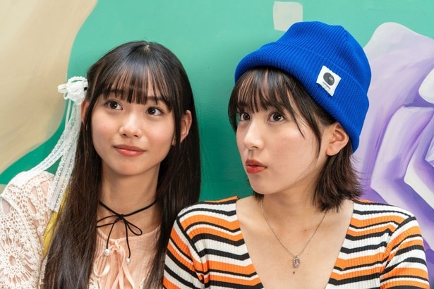 ロン(大西流星)らが出会う涼花(松本麗世)&かすみ(並木彩華)