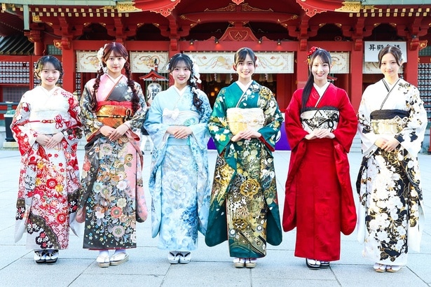 “AKB48と同い年世代”6人が「21年目のAKB48を引っ張っていく」と宣言　「二十歳のつどい」で晴れ着姿を披露