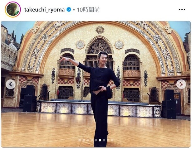 【写真】指先までしなやかな竹内涼真のダンス姿