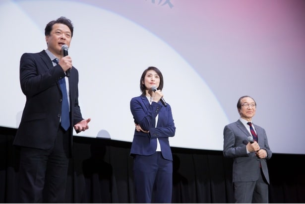 TOHOシネマズ梅田で行われた舞台挨拶