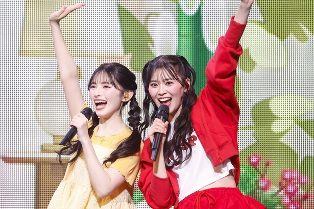 「街ブラ」企画でペアを組んだ菅田愛貴と坂井仁香