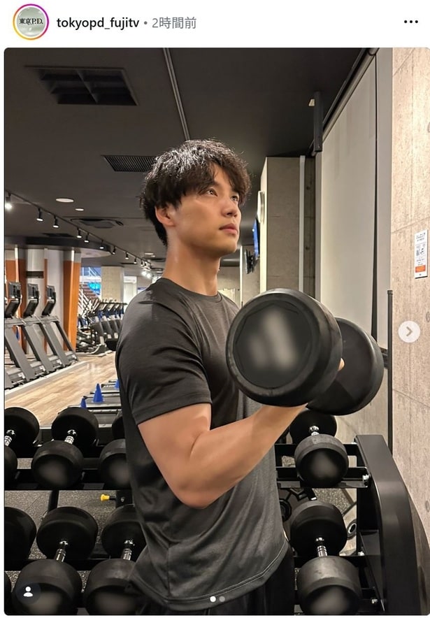 【写真】筋肉ムキムキ…福士蒼汰がトレーニング姿を公開