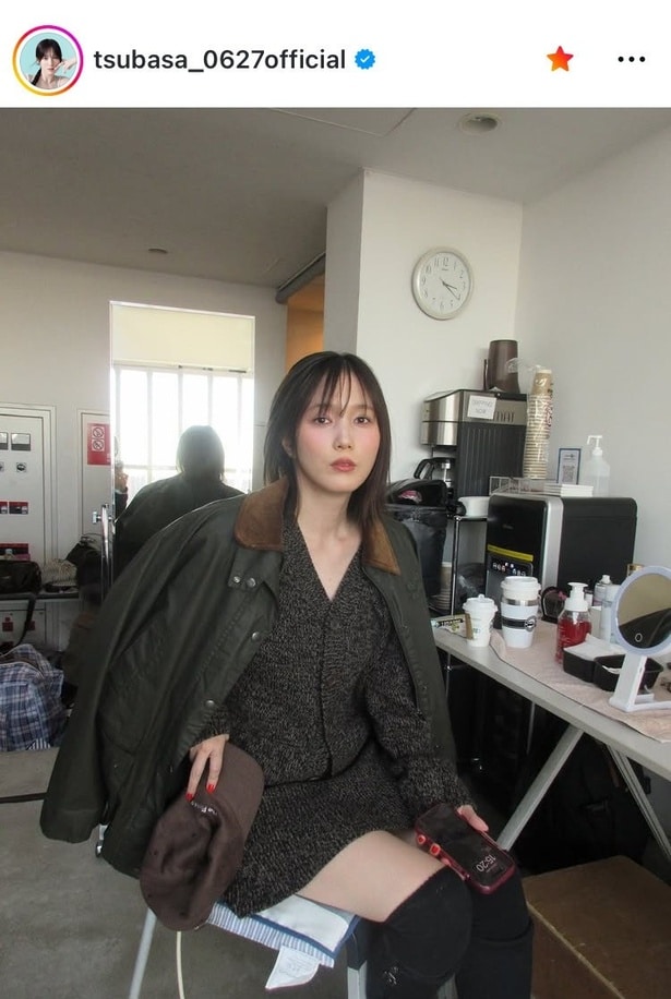 【写真】本田翼、“私服”コーデで春を先取りした美顔姿