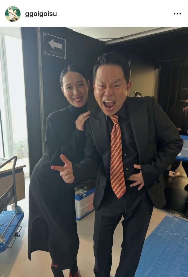 【写真】戸田恵梨香＆ダイアン・津田2ショ投稿、顔のサイズ差に津田「顔のデカさは気にしないで！」