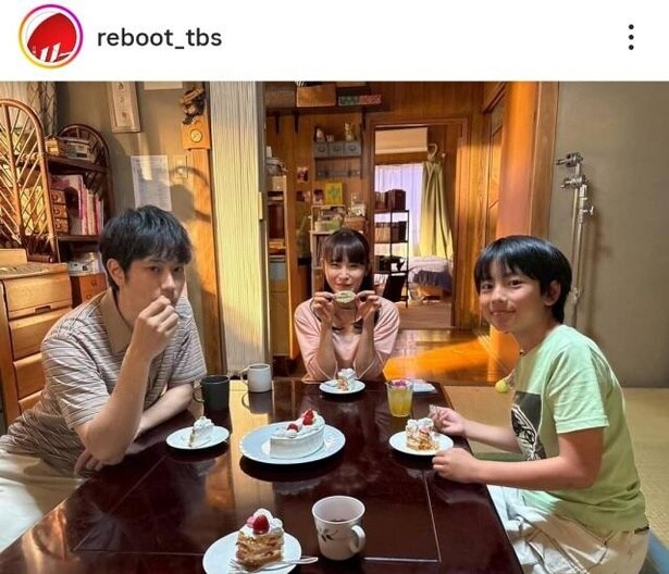 【写真】松山ケンイチ&山口紗弥加&矢崎滉、3人でケーキを食べるほっこりショット