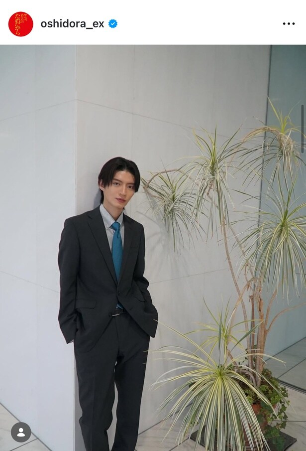 【写真】七五三掛龍也が撮影した杢代和人の全身ショットに「イケメンすぎる」の声