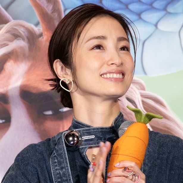上戸彩が「ズートピア2」イベントに登壇