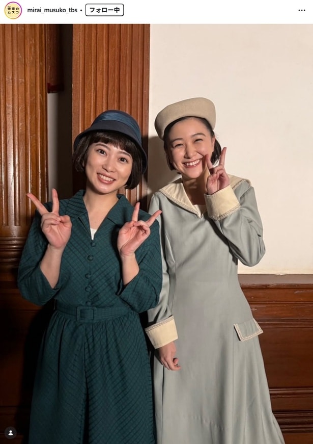 【写真】すてきな衣装を身に纏う志田未来＆山口まゆがかわいい
