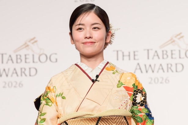 「The Tabelog Award 2026」プレス向け発表会に出席した小芝風花
