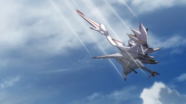 空飛ぶモビルスーツを実現したペーネロペー。第1章「機動戦士ガンダム 閃光のハサウェイ」より